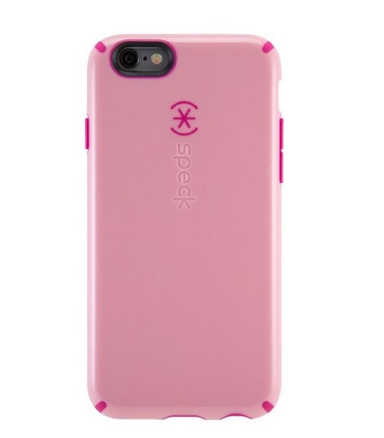 iPhone 6S Case and iPhone 6 Case by Speck Products CandyShell Protective Case Carnation Pink Lipstick Pink
